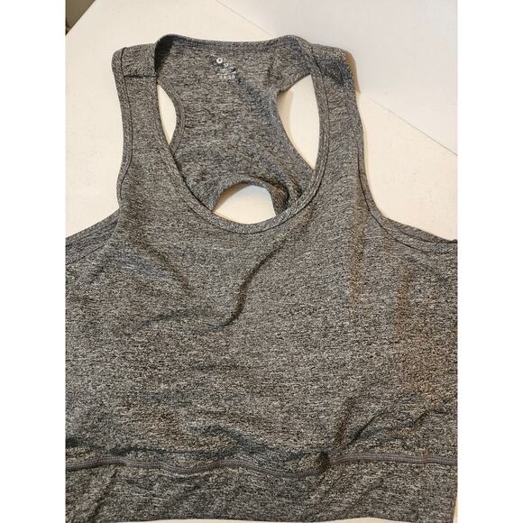 Rag Plus Charcoal Gray sports workout bra - size 3X - NWT - Picture 2 of 6